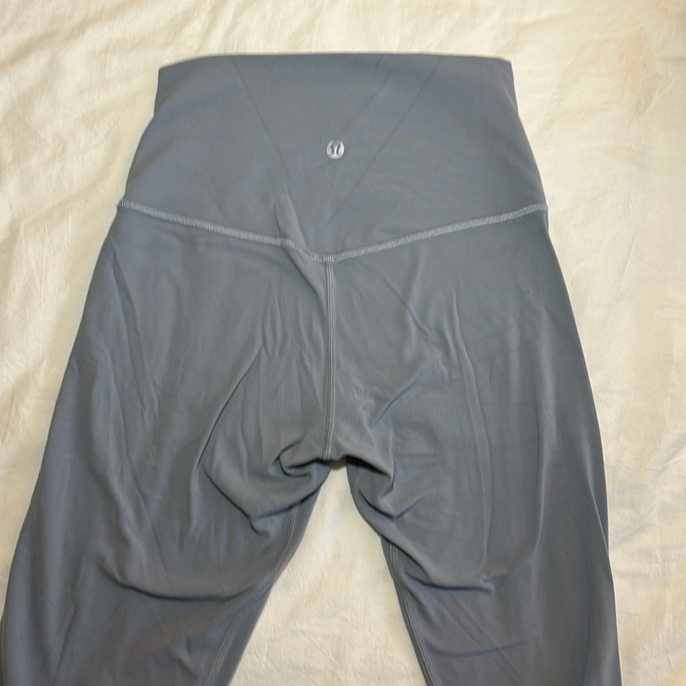 Blue buttery soft lululemon legging